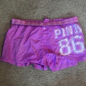 Vintage victoria secret PINK sleep short